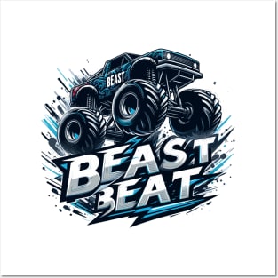 Monster Truck, Beast Beat Posters and Art